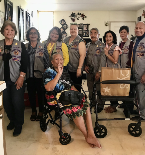 Sunshine Lions Club shines ray of hope on elderly