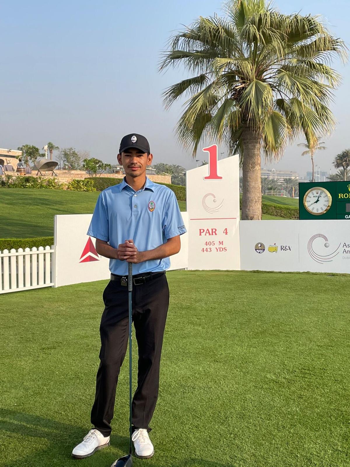Redge Camacho shoots 1 under at Asia-Pacific Amateur Championship