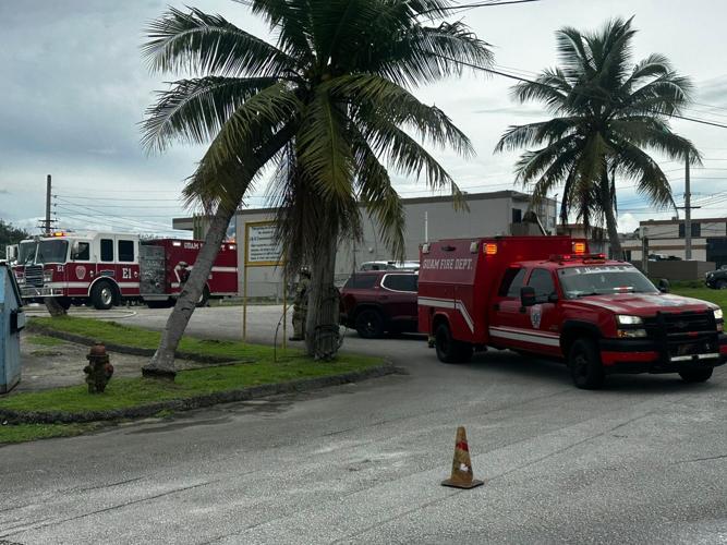 GFD responds to Hagåtña car fire | Local News | postguam.com