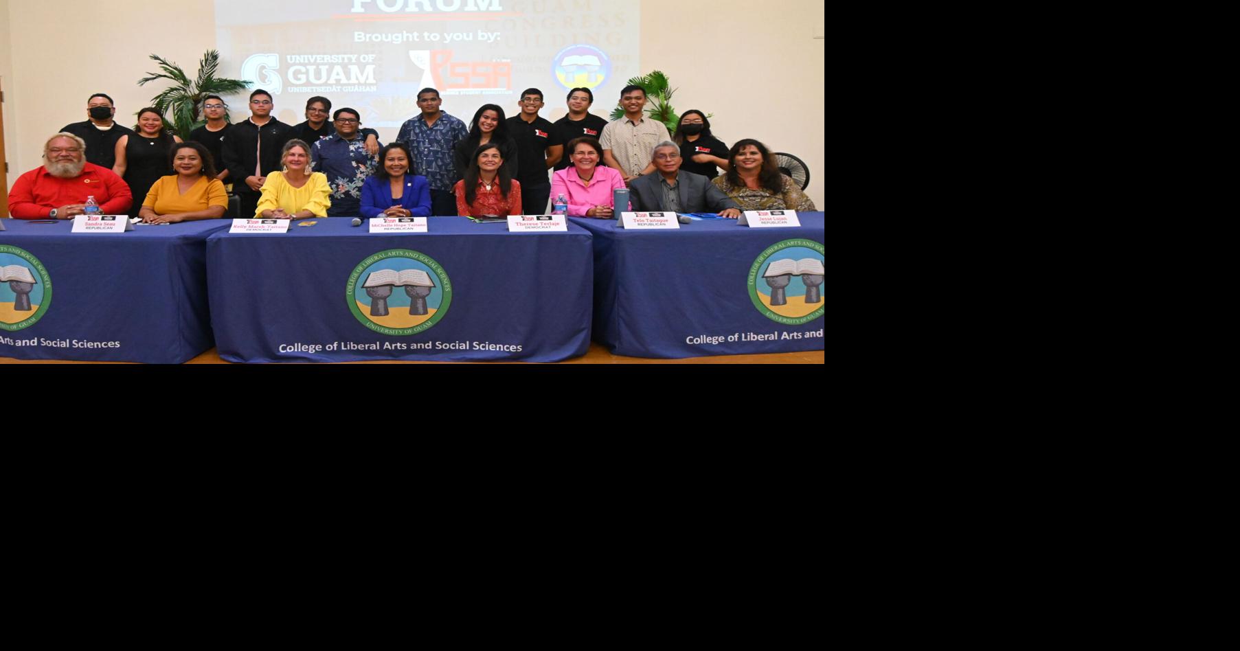 8 candidates tackle issues in final UOG senatorial forum Guam News