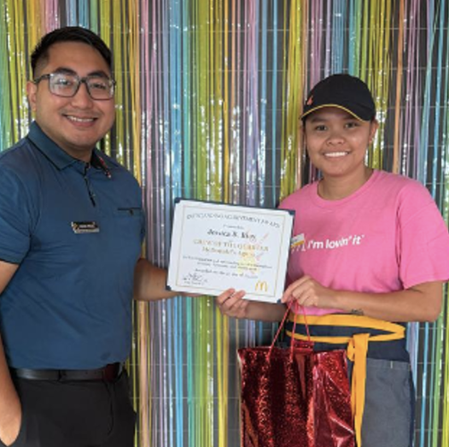 McDonald's of Guam honors top crew members from 6 restaurants