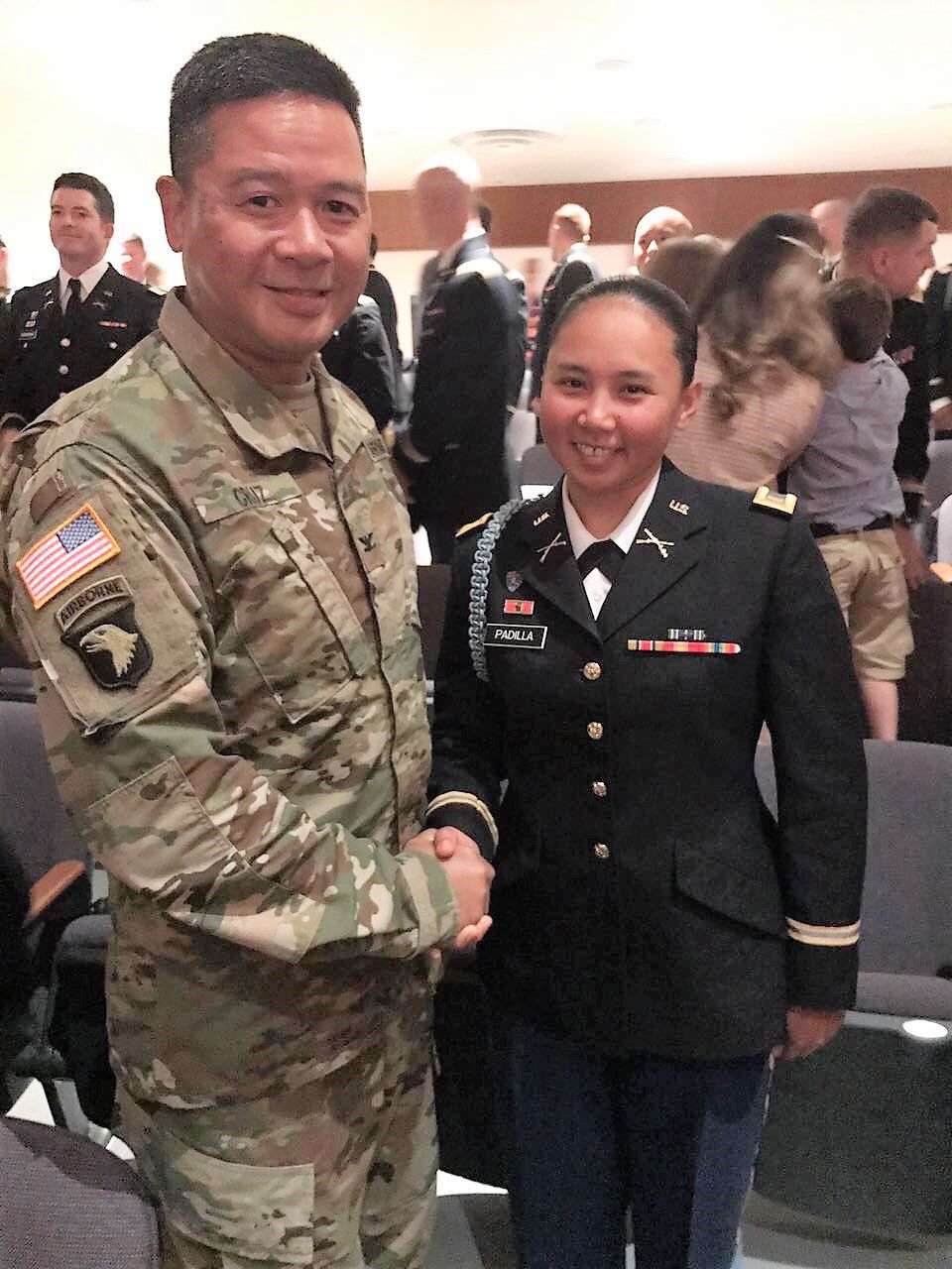 Padilla becomes Guam Guard's first female infantry officer | Guam