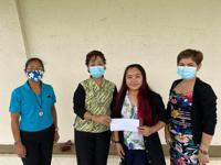 Filipino Ladies Association Of Guam Awards Scholarship To King Guam News Postguam Com