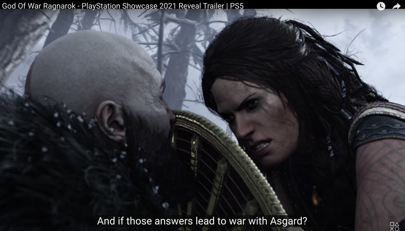 PlayStation Showcase: God of War Ragnarok ganha primeiro trailer e