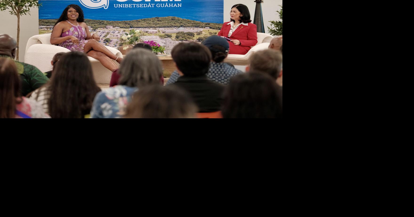 'The World Is Waiting for You': Actress inspires UOG community