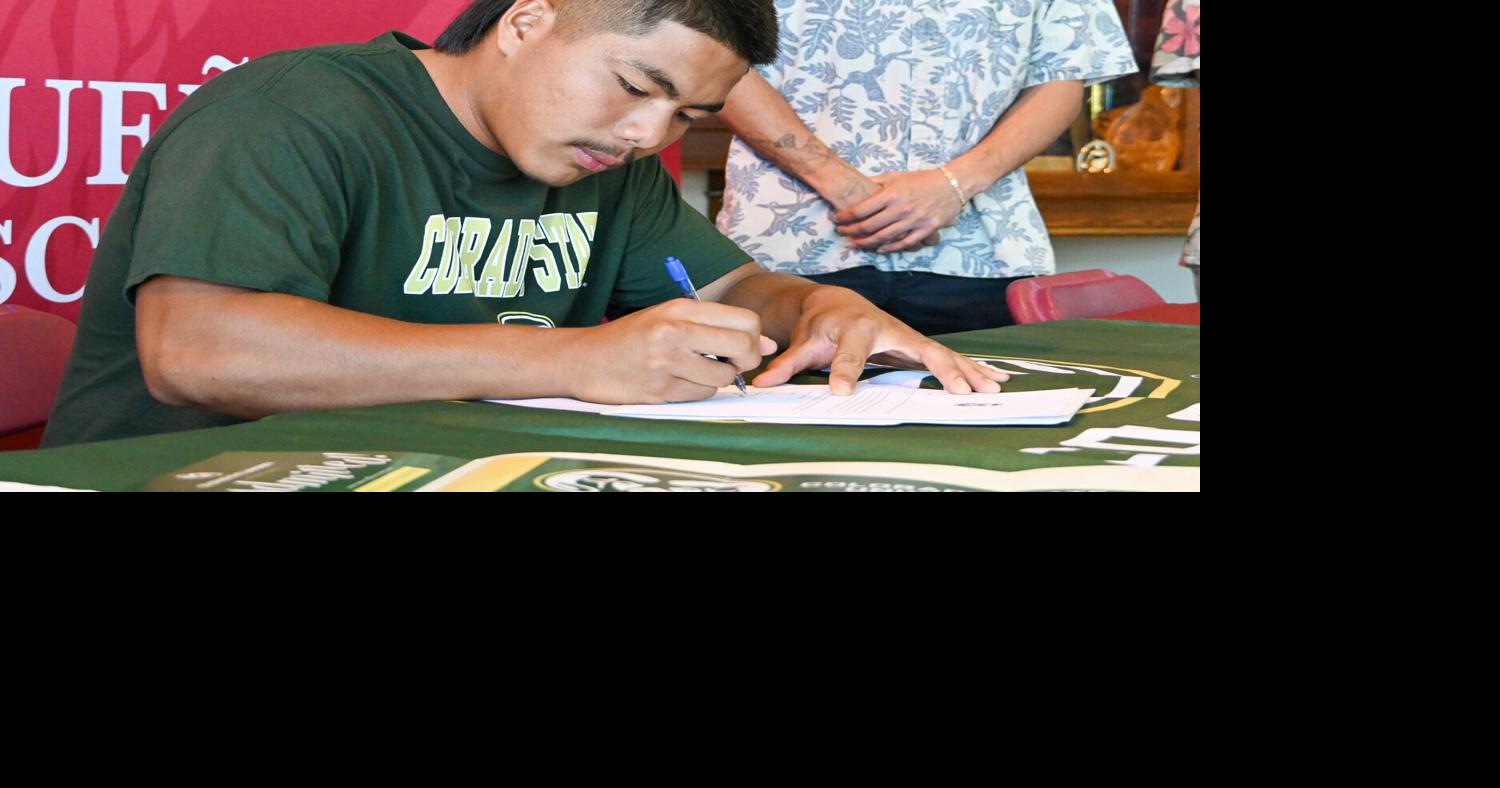 Camacho signs with Colorado State, continues Guam rugby pipeline