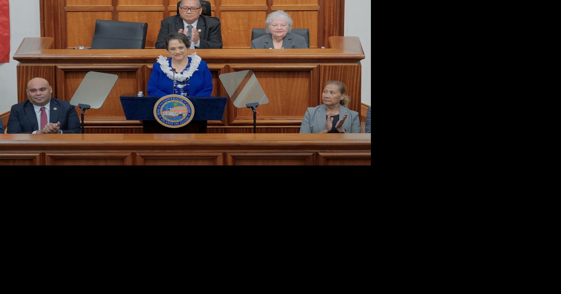 Leon Guerrero delivers last State of the Island address