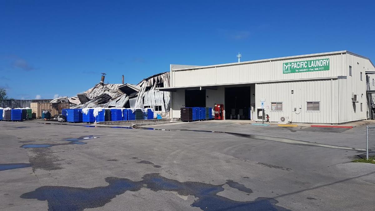 Fire guts Pacific Laundry warehouse Guam News