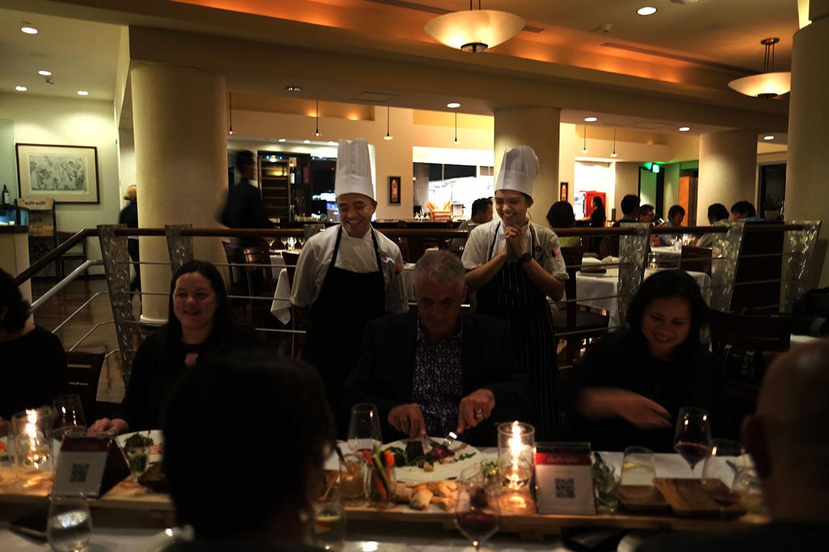 Diners delight at Al Dente's Chef's Table