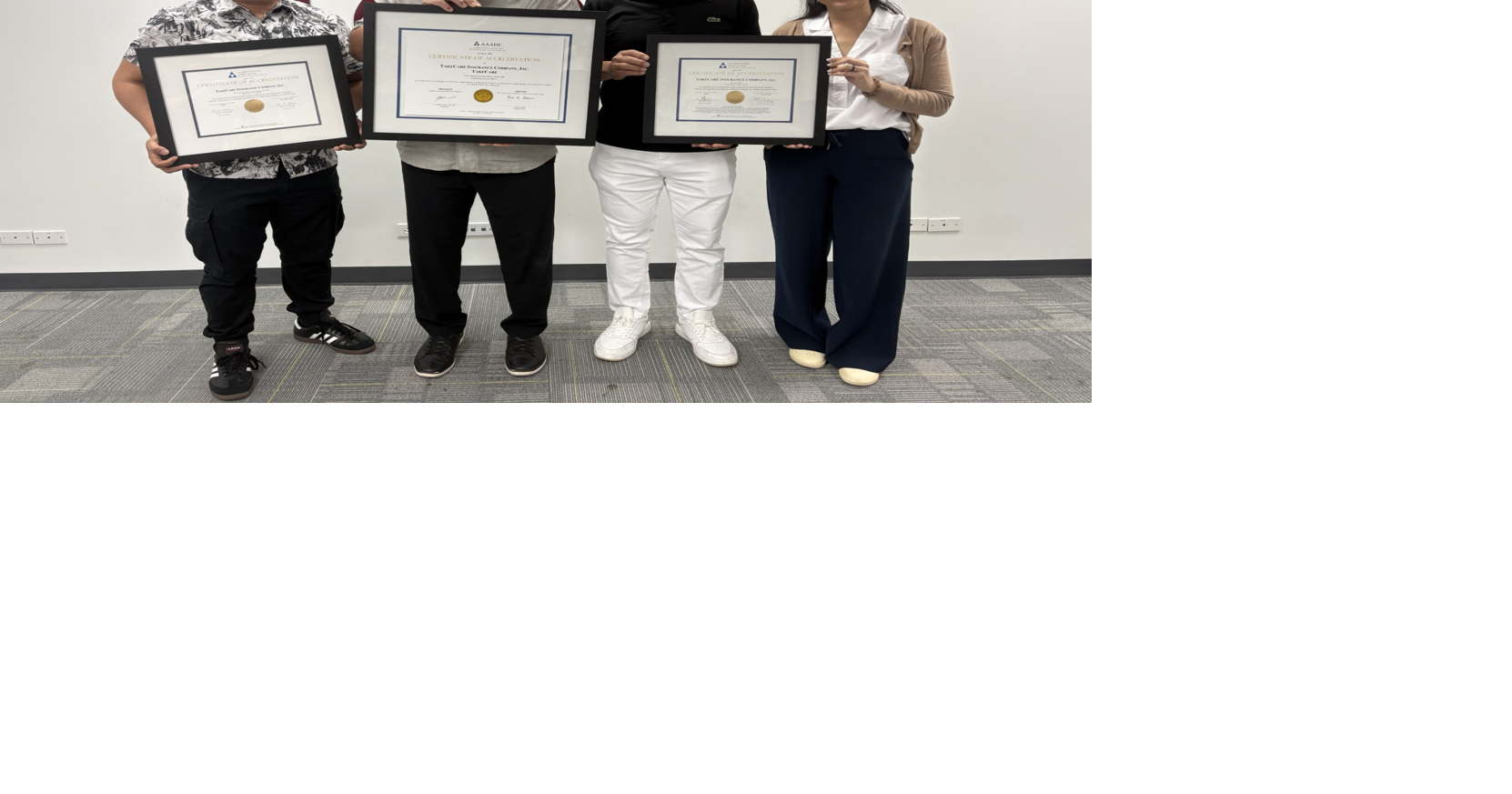 TakeCare Insurance earns renewed AAAHC accreditation through 2028 ...