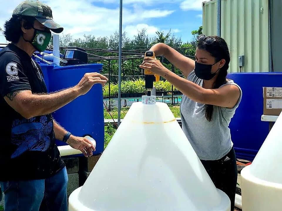 Guam Green Growth, UOG offers aquaponics training