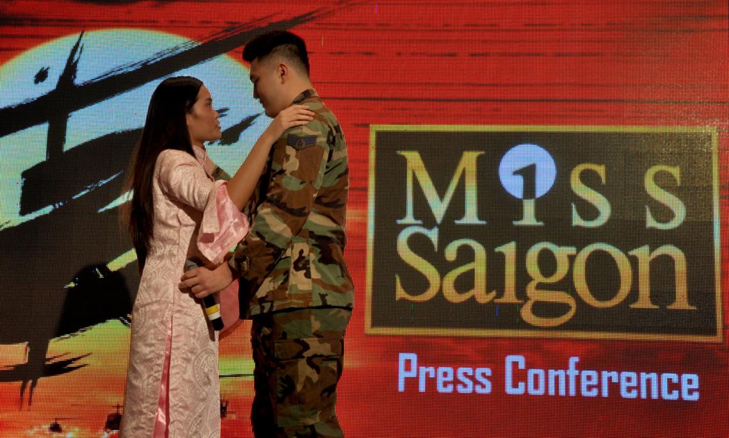The Heat Is On With Miss Saigon Postguam Com