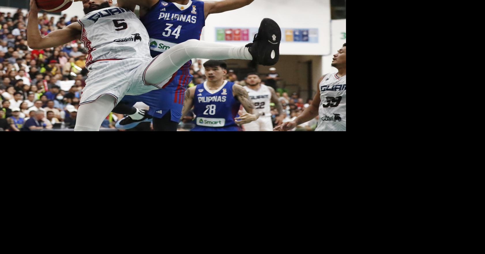 Philippines pound Guam in FIBA World Cup