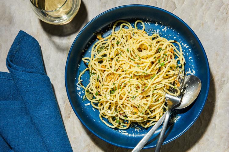 Spaghetti aglio e olio is a pantry pasta for the ages
