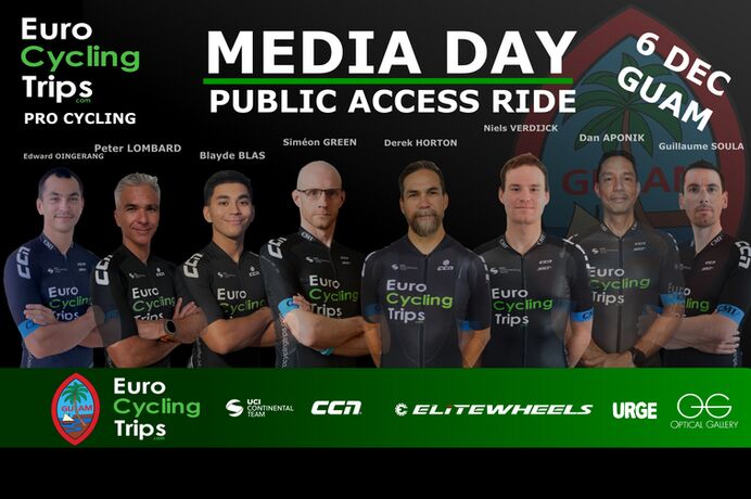 Cycling community invited to ride with the pros at 5 p.m. today