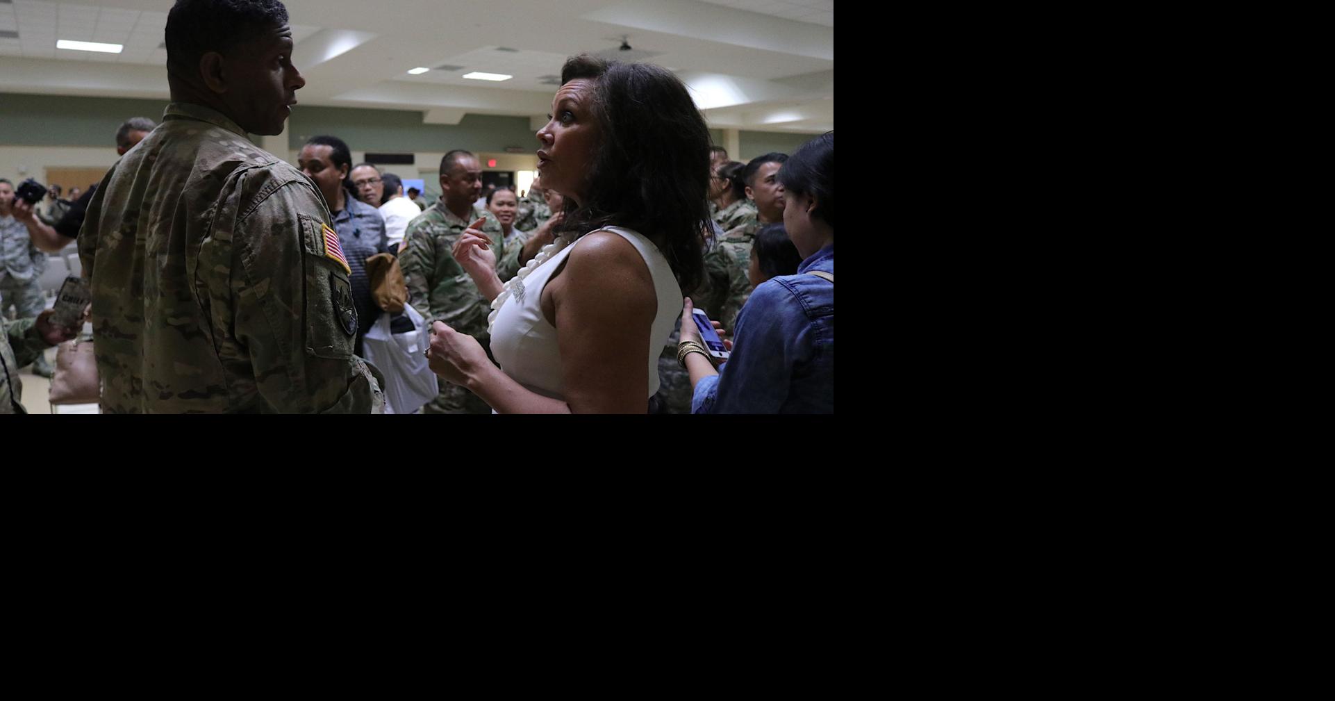 Williams offers inspirational words to troops, families | Local News ...