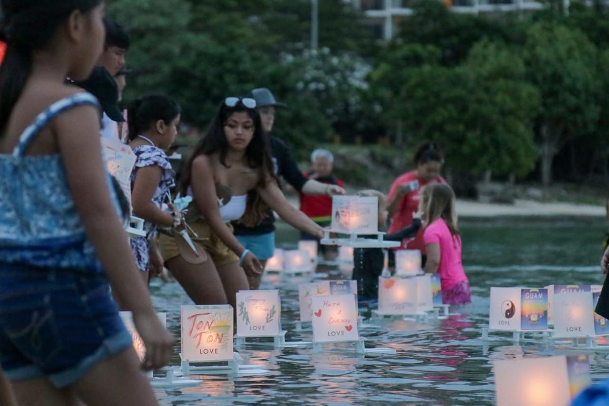 Lanterns dedicated to families, peace Guam News