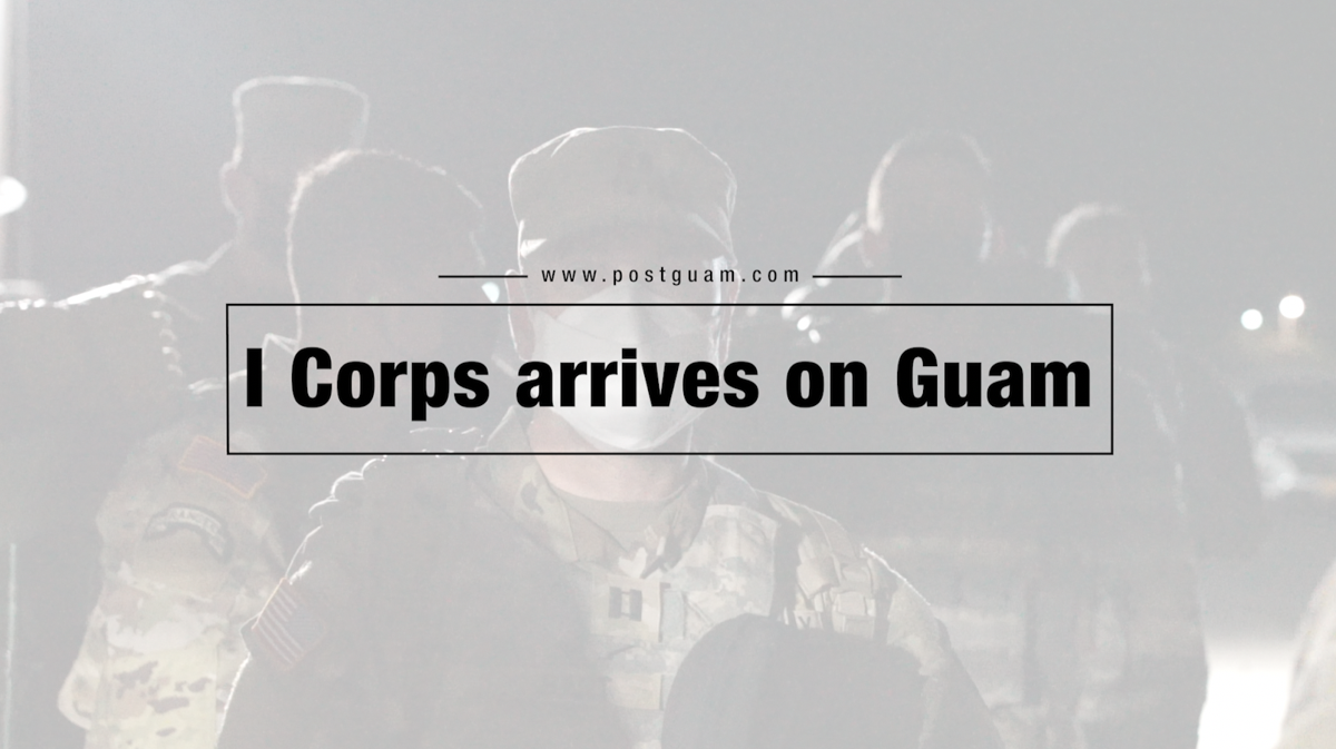 US Army First Corps arrives for training event