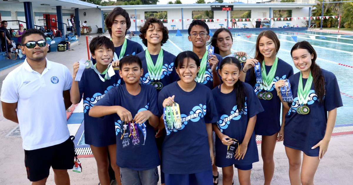 Tsunami Swim Club brings home a huge wave of medals from Japan | Local ...
