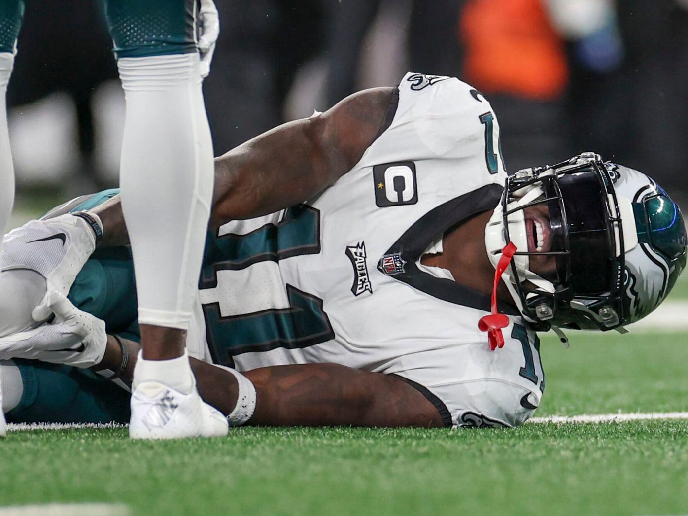 A.J. Brown and Jalen Hurts were injured in a meaningless Eagles game. It was sickening | National Sports | postguam.com