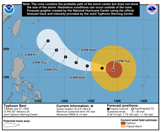 Deadly surf keeps Guam on alert as new disturbance stirs anxiety