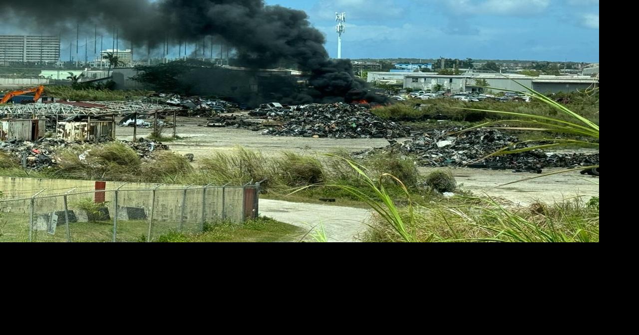 GFD responds to fire involving 15 cars at Harmon junkyard | Local News ...