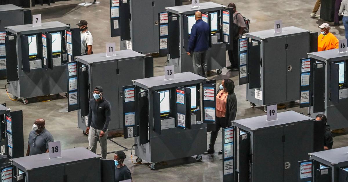 Voting Machine Safe Voting machines put on trial: Are Georgia elections secure? | National ...