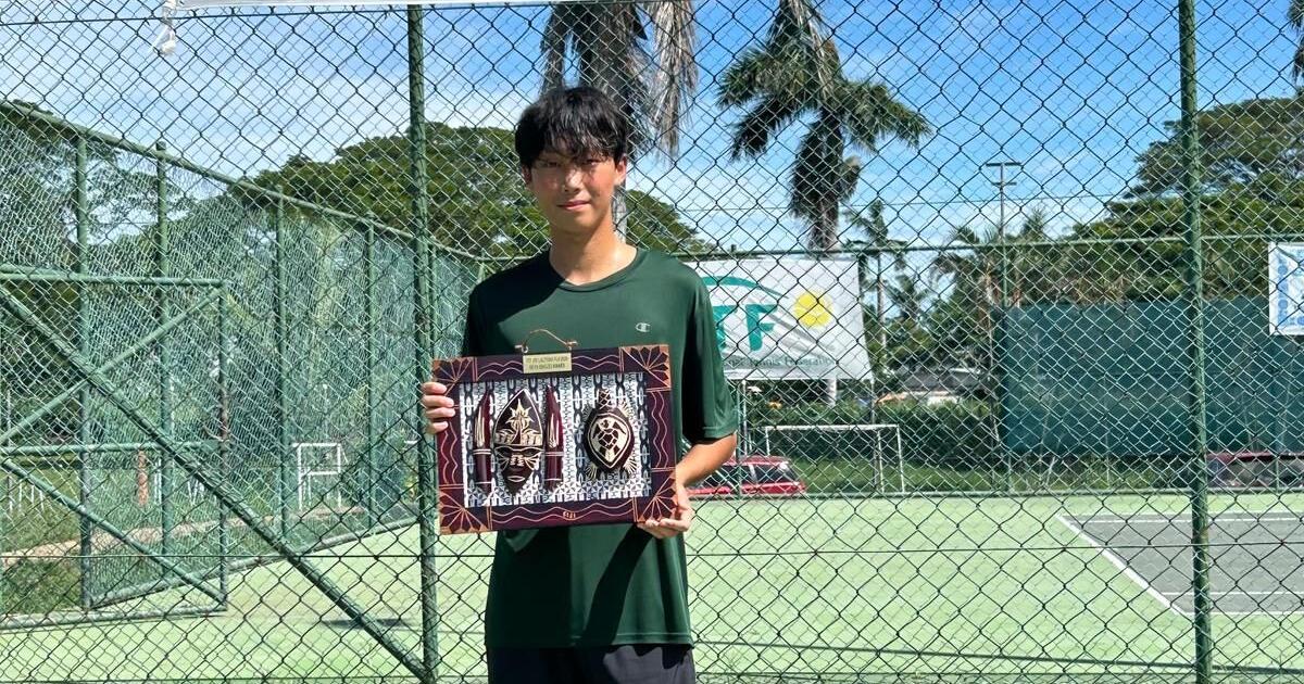 Guam's Seo secures ITF J30 singles tennis title in Lautoka