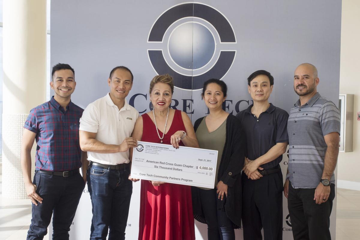 Core Tech donates 6K to American Red Cross Guam News