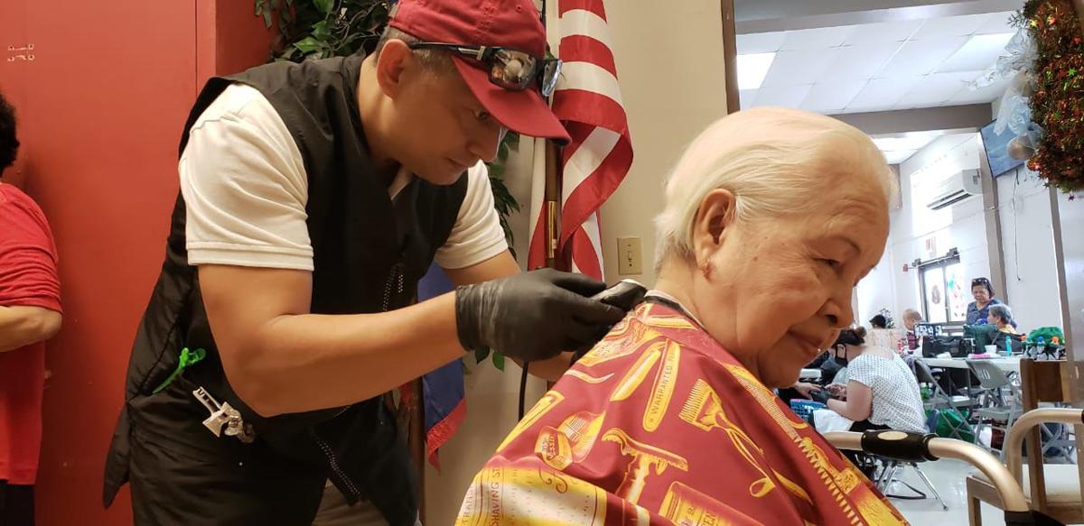 Salon Shares Blessings Styles Seniors For Free Guam