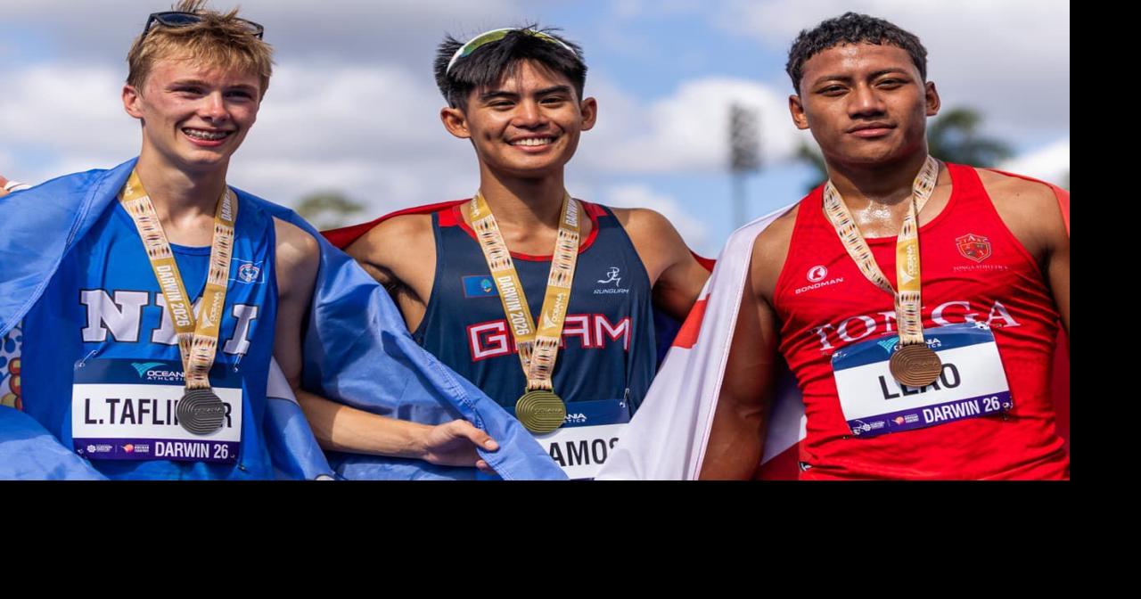 Guam's Di Ramos enjoys golden sweep in Darwin