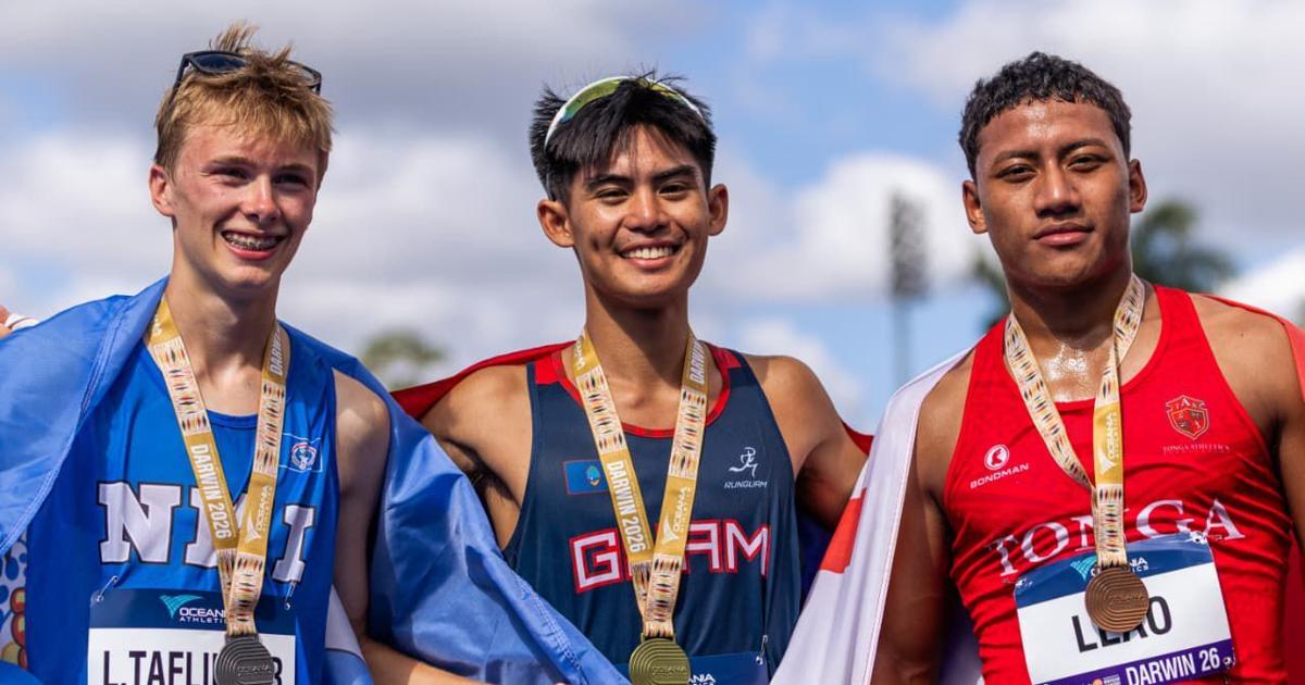 Guam's Di Ramos enjoys golden sweep in Darwin