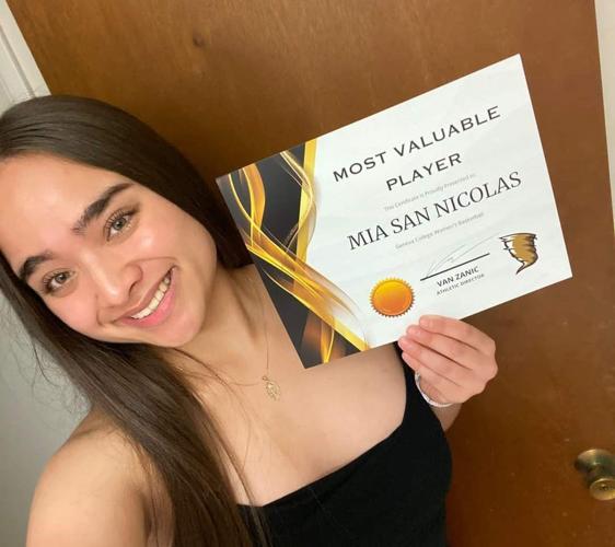 Academy alum Mia San Nicolas earns collegiate MVP honors PIC 1
