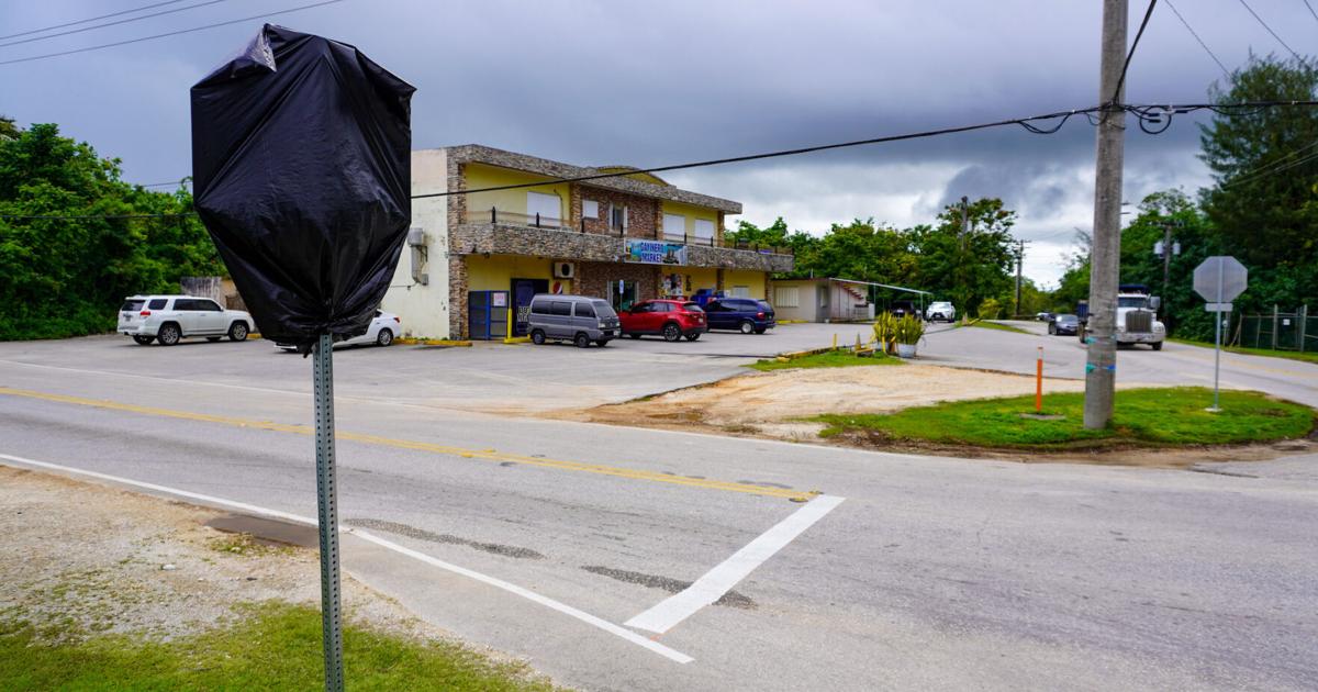 Direction Sign Guam New 4-way stop signs go live Tuesday on Route 15 | Local News ...