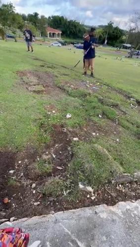 Family heartbroken at sight of daughter’s ‘desecrated’ grave