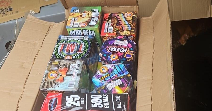 Customs seizes 89 boxes of fireworks on boat from Saipan