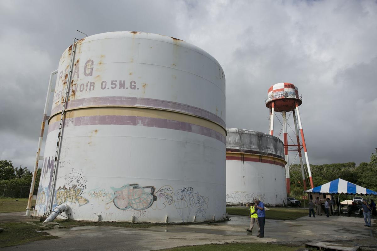 Groundbreaking held for new water tanks Guam News