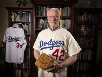 Column: Meet Ray Lamb, the last Dodger to wear Jackie Robinson's