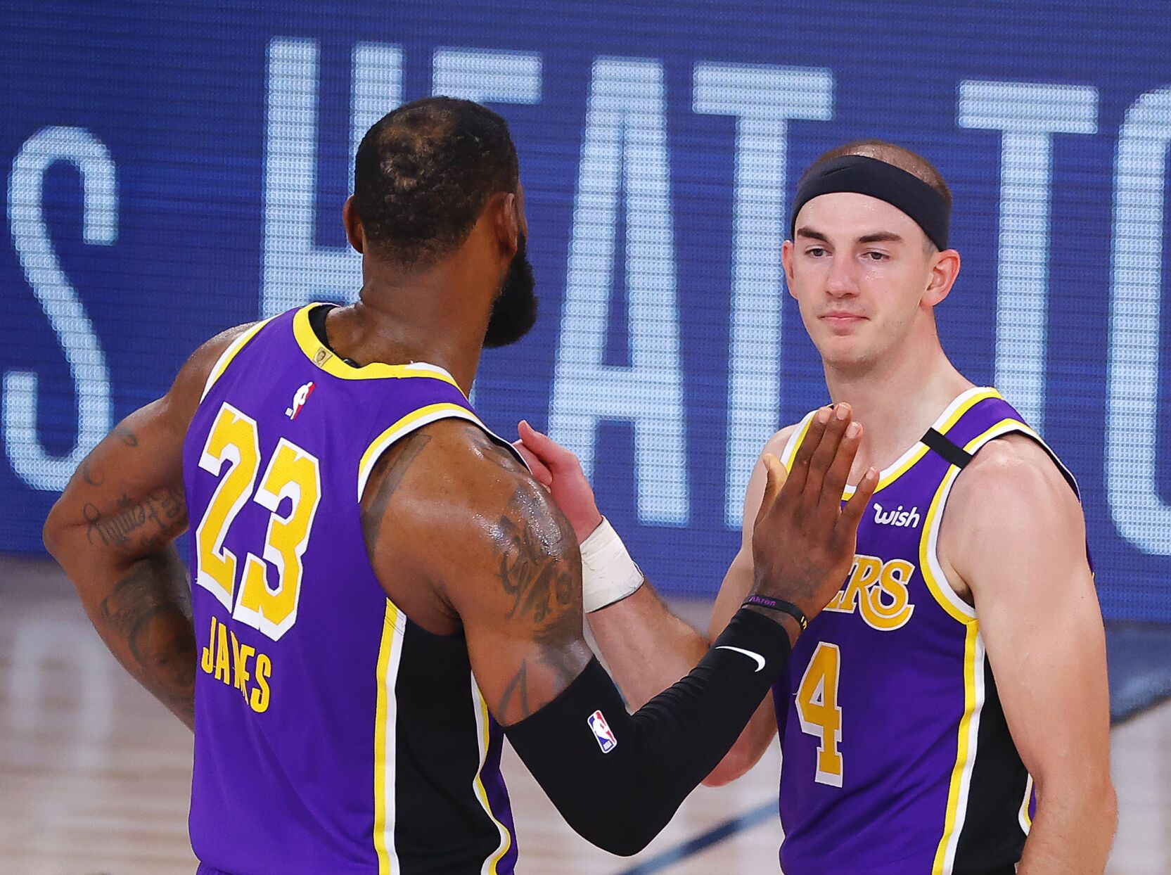 How Alex Caruso went from a Texas A M ball boy to a Lakers fan