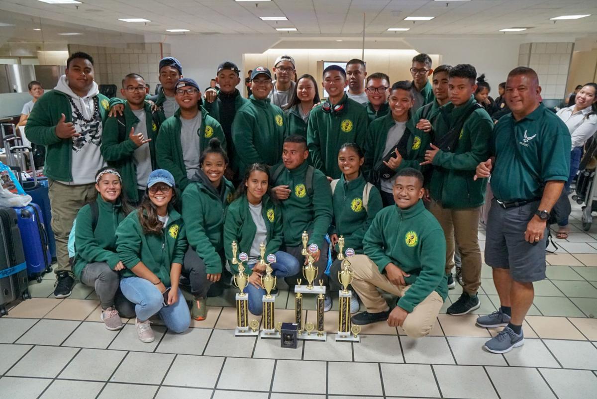 Guam JROTC teams return home with trophies
