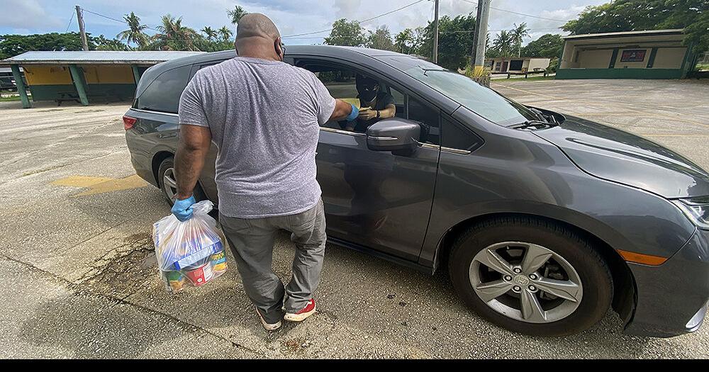 Agana Heights holds food distribution Guam News