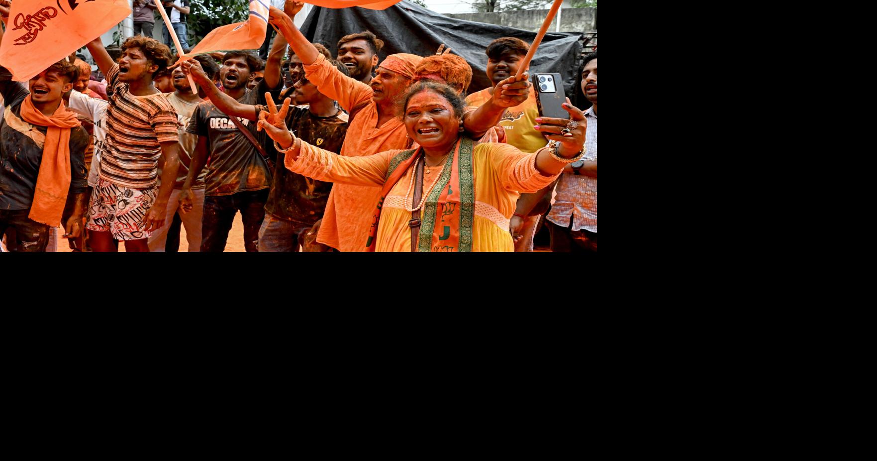 Prime Minister Modi is set for landmark win in key opposition-ruled Indian state