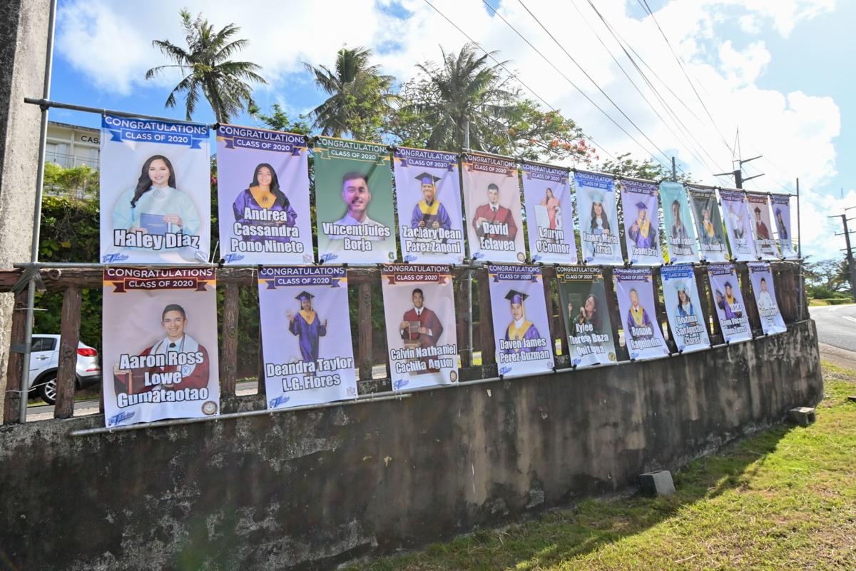Agana Heights mayor celebrates village grads with display Guam News