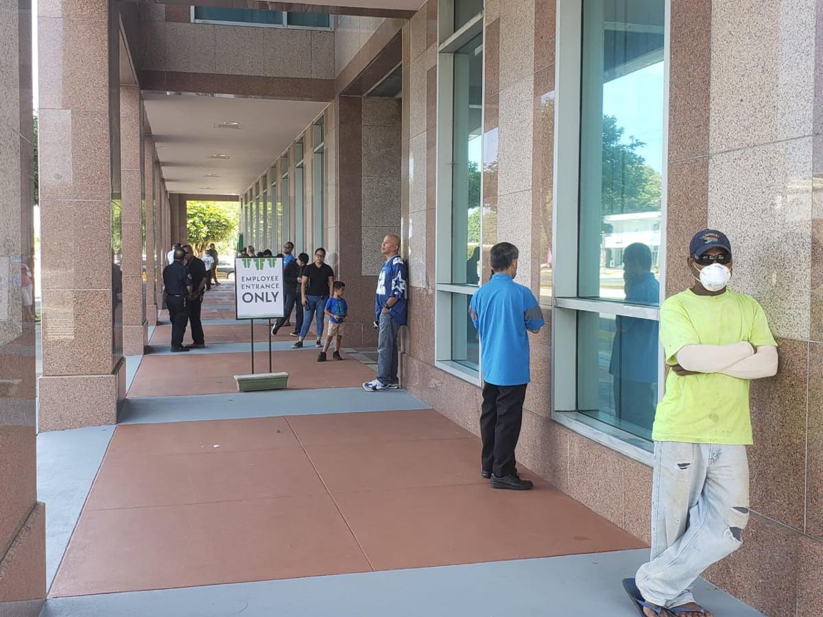Social distancing at Bank of Guam