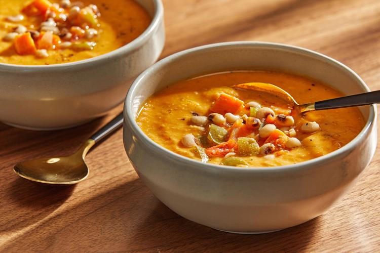 Sweet potato and black-eyed pea soup just might help you live longer