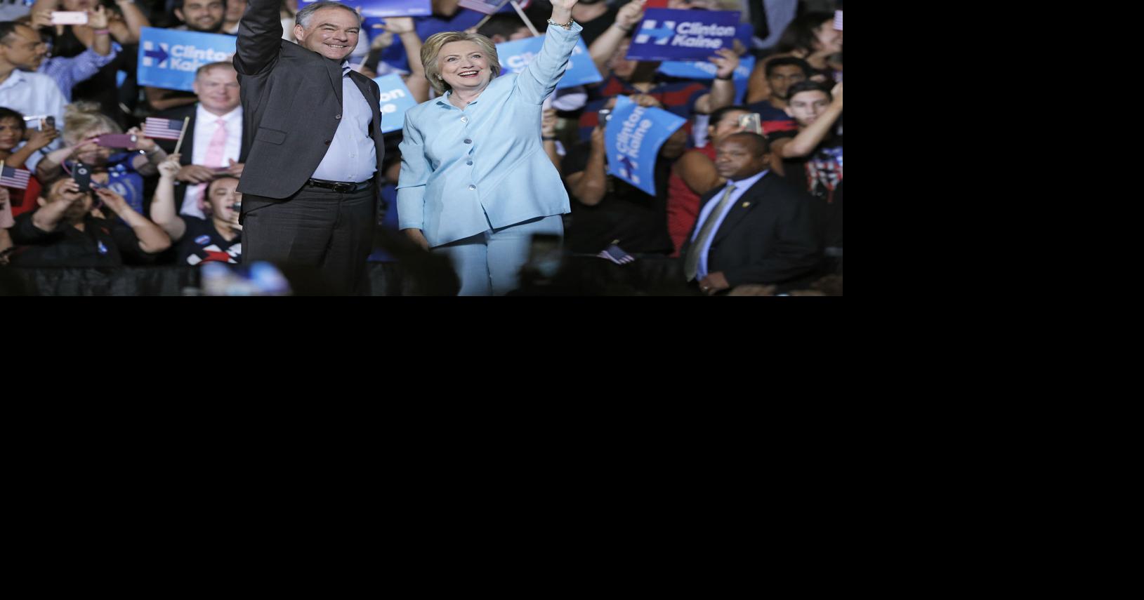 Hillary Clinton introduces Tim Kaine as running mate | Nation ...