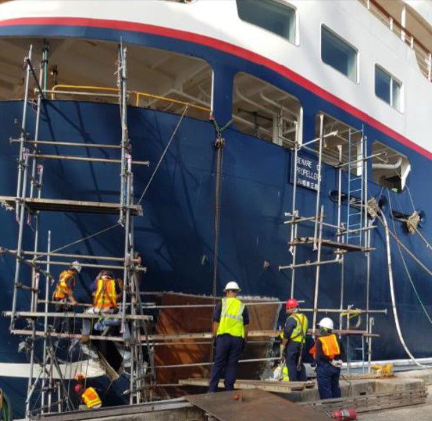 Guam Shipyard makes quick fix to Nippon Maru Guam News