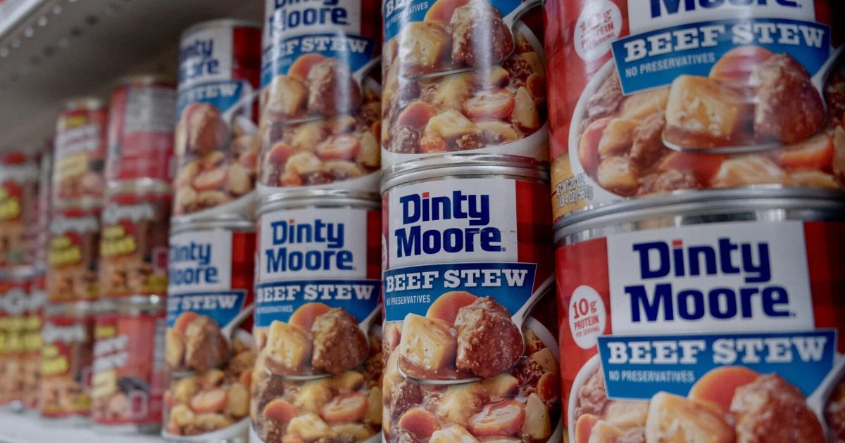 Public Health: Recalled cans of beef stew may contain ‘wood’