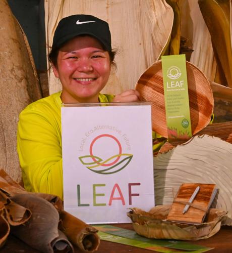 Reducing waste 'one leaf at a time'