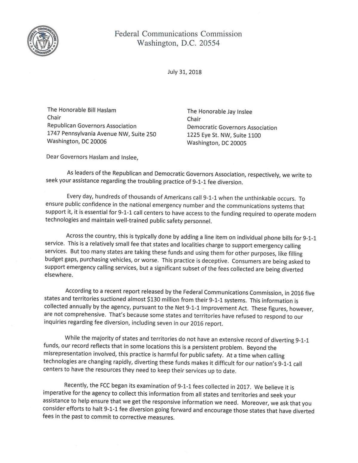 FCC letter to Governors Associations  Guam News  postguam.com